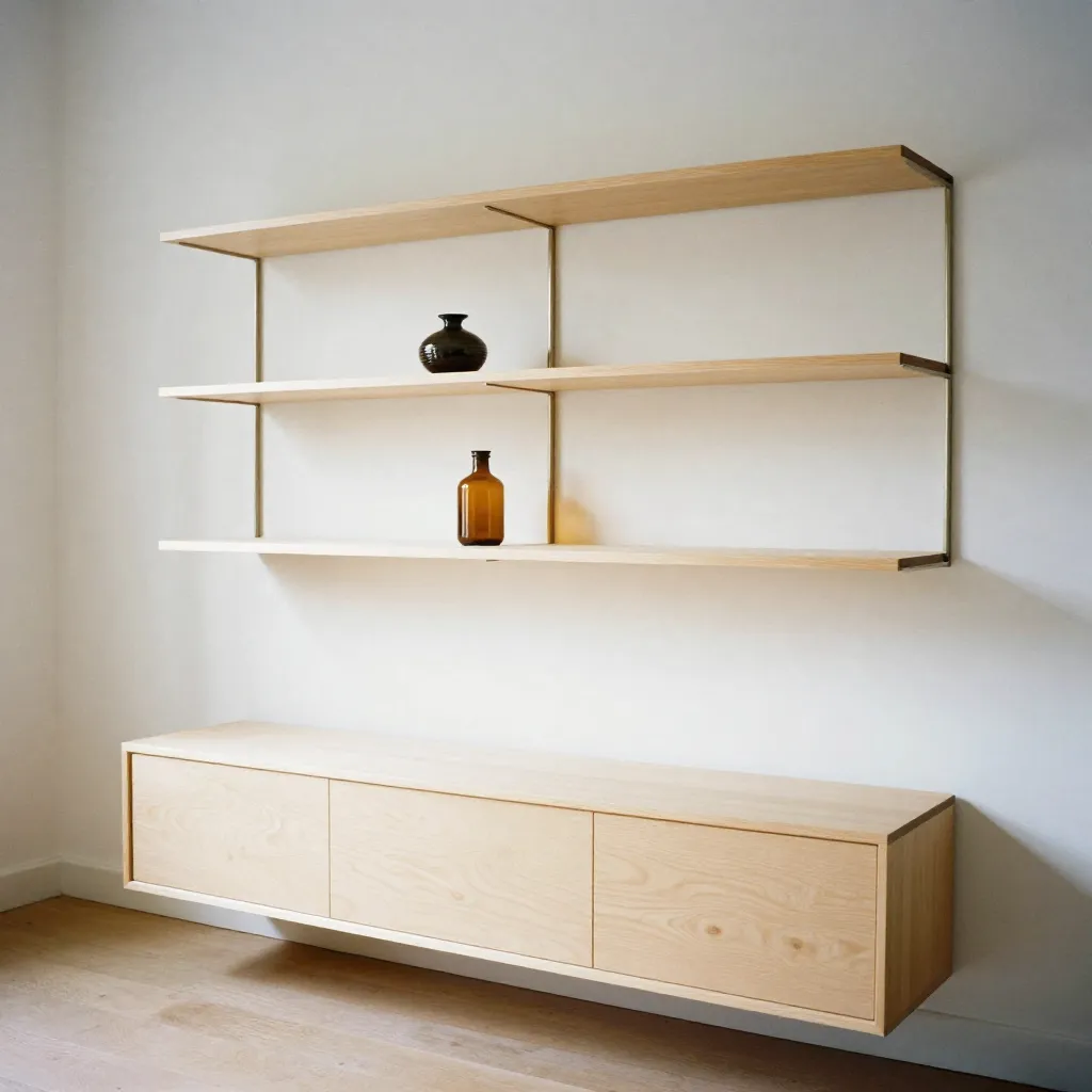 Versatile modular system adapting to different room layouts